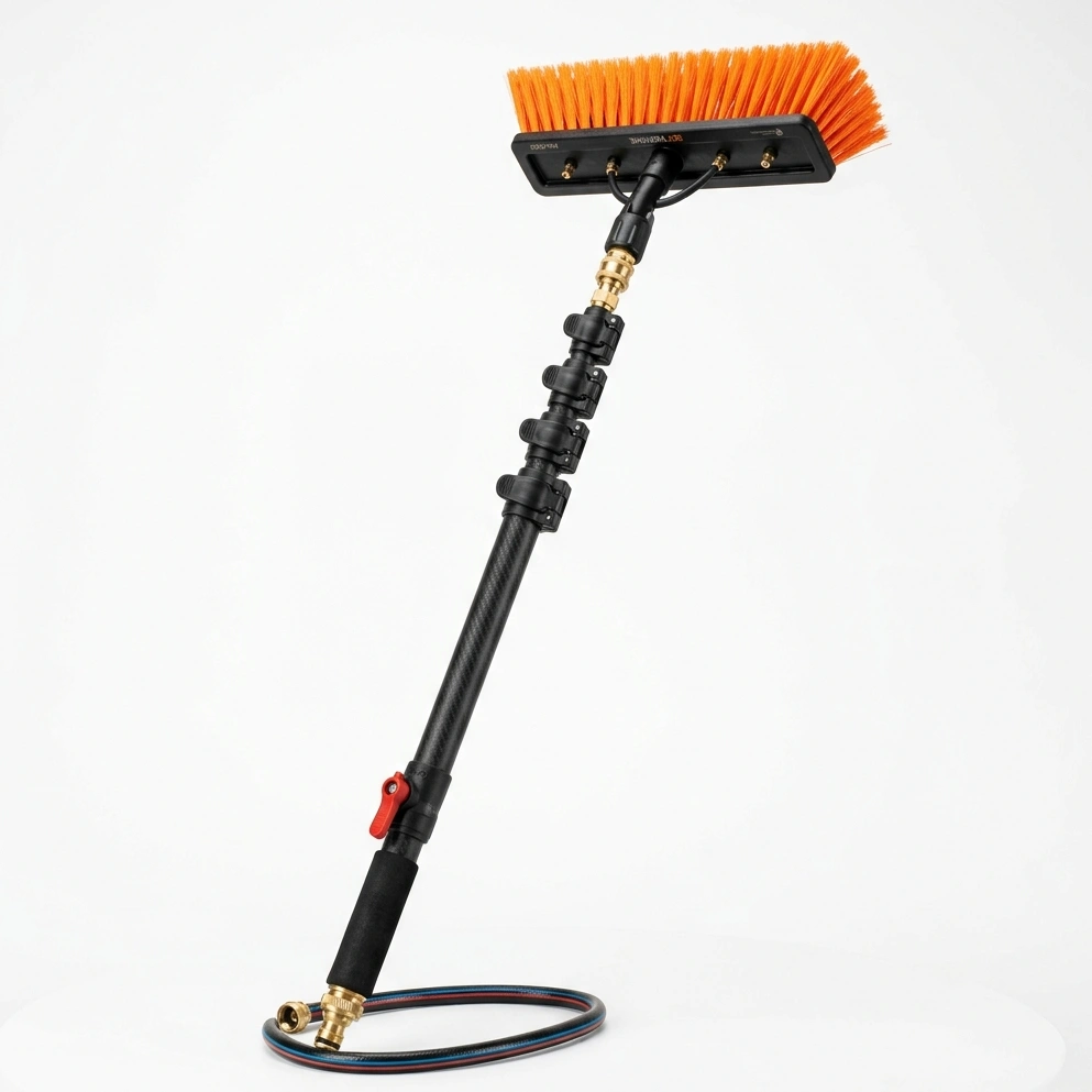 Chổi chà nước cán dài vệ sinh pin mặt trời (Trung Quốc)