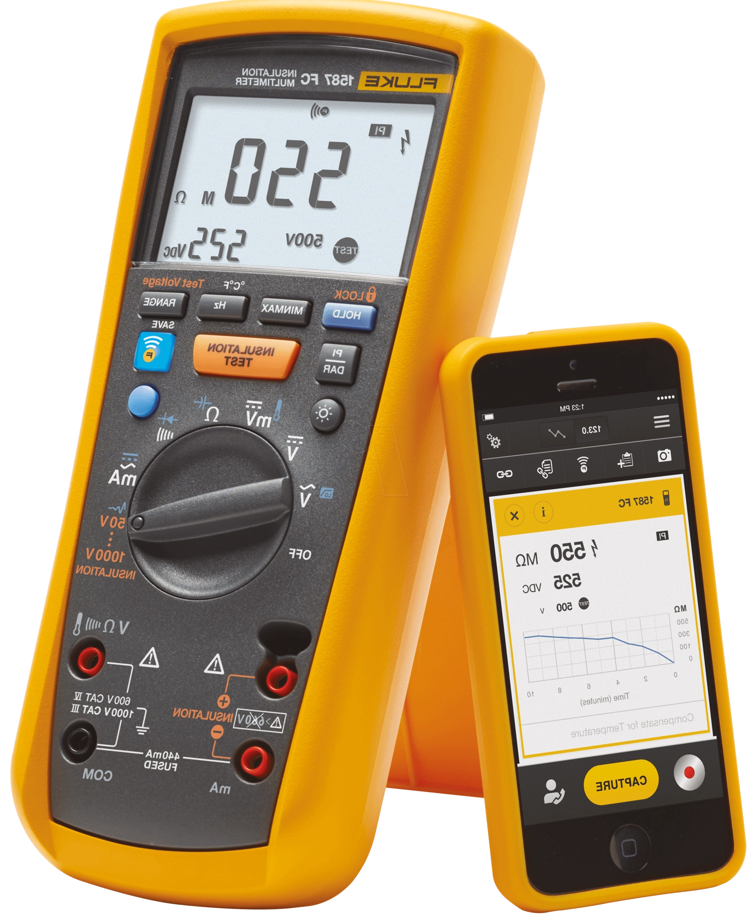 Máy đo điện trở cách điện Fluke 1587 FC