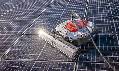 Robot lau pin Serbot GEKKO Solar